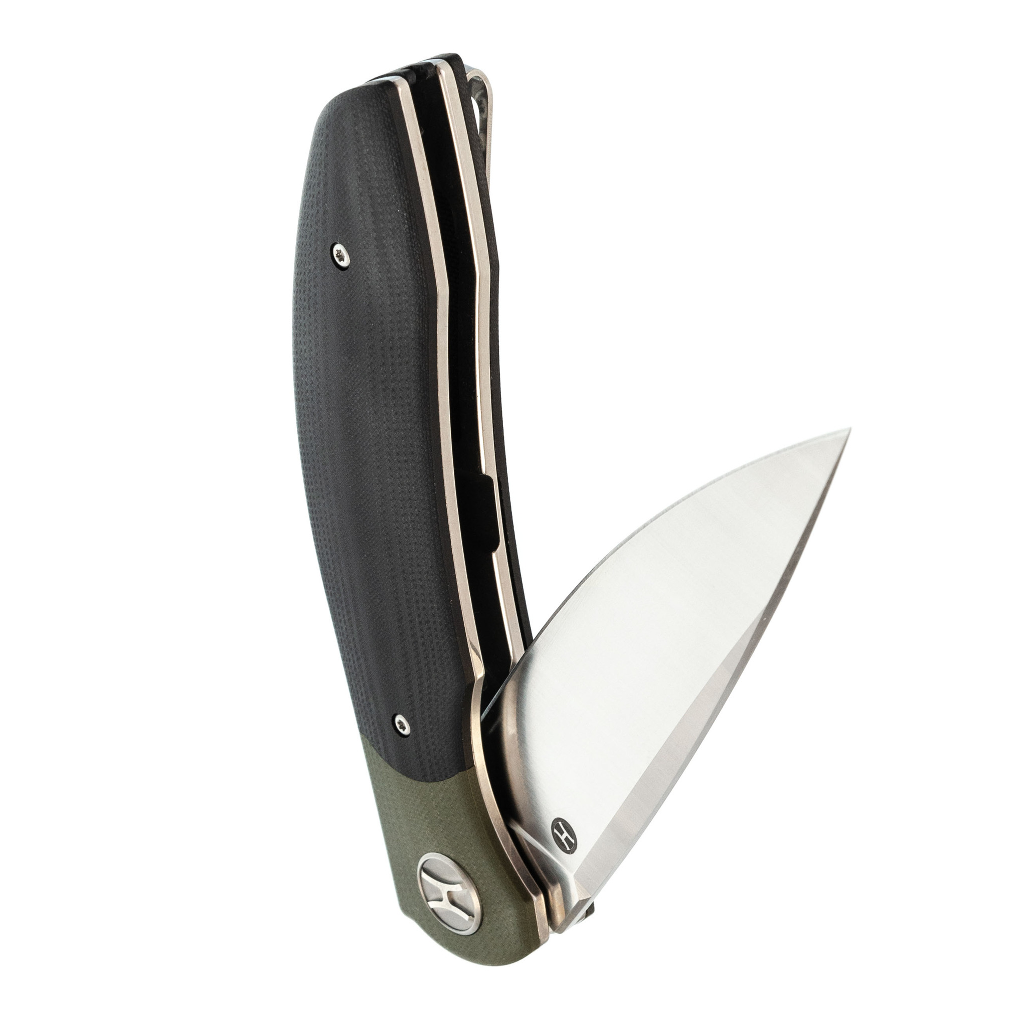 Большой складной нож Honor Tirex Black, сталь D2 - фото 7