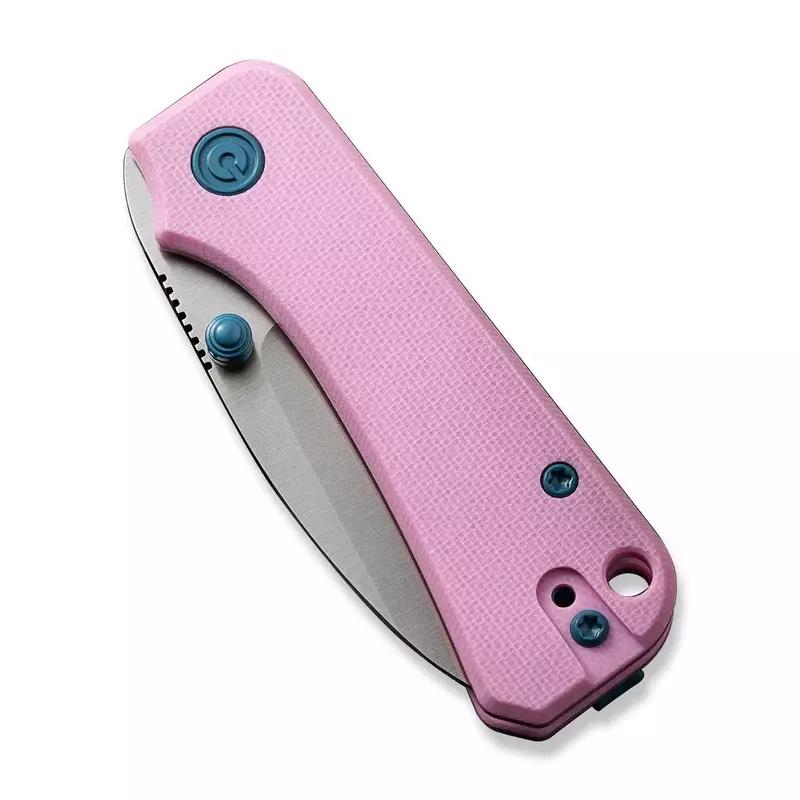 Складной нож Civivi Baby Banter, сталь Nitro-V, рукоять G10, розовый - фото 5