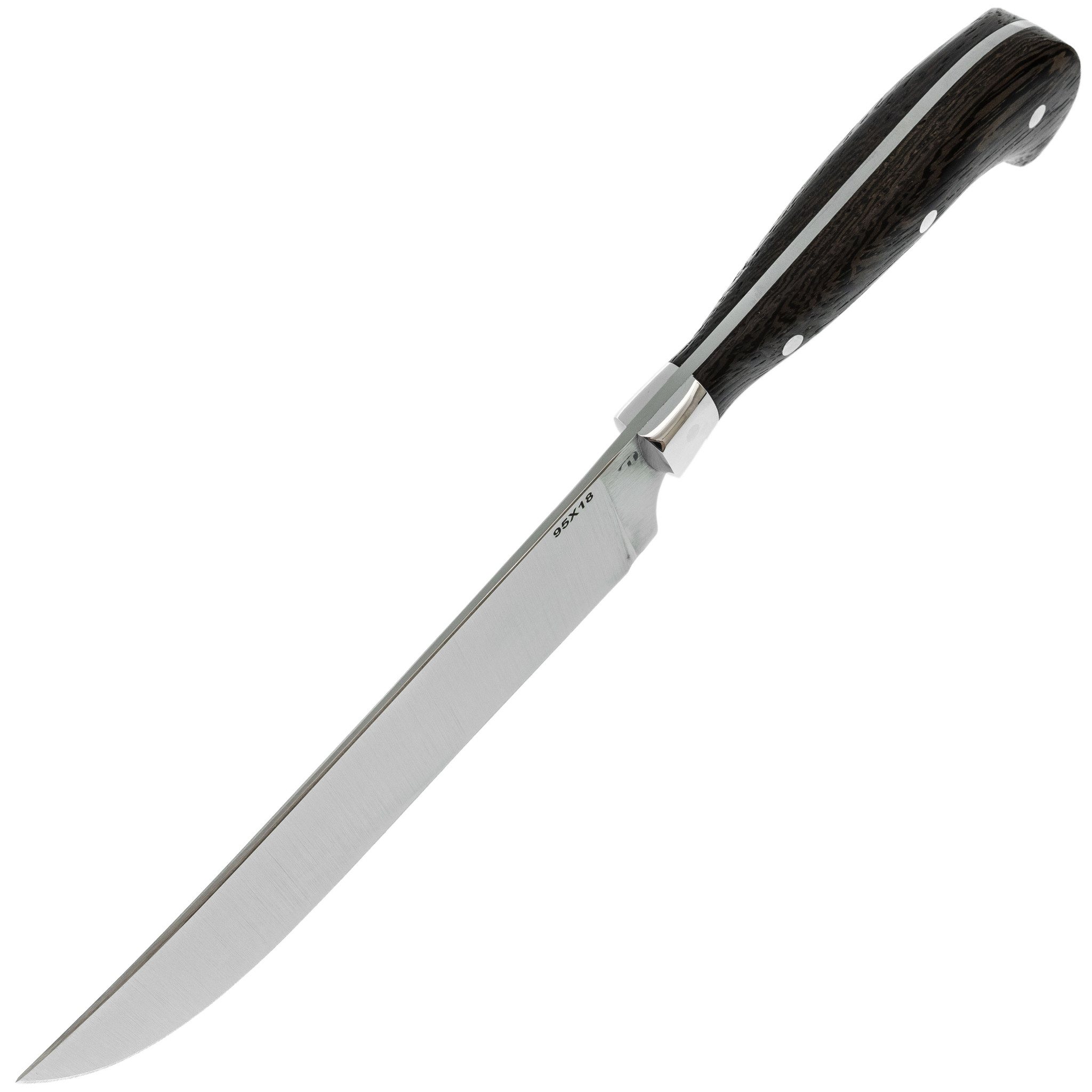 Нож кухонный MT-49 средний, сталь 95х18, венге - фото 3