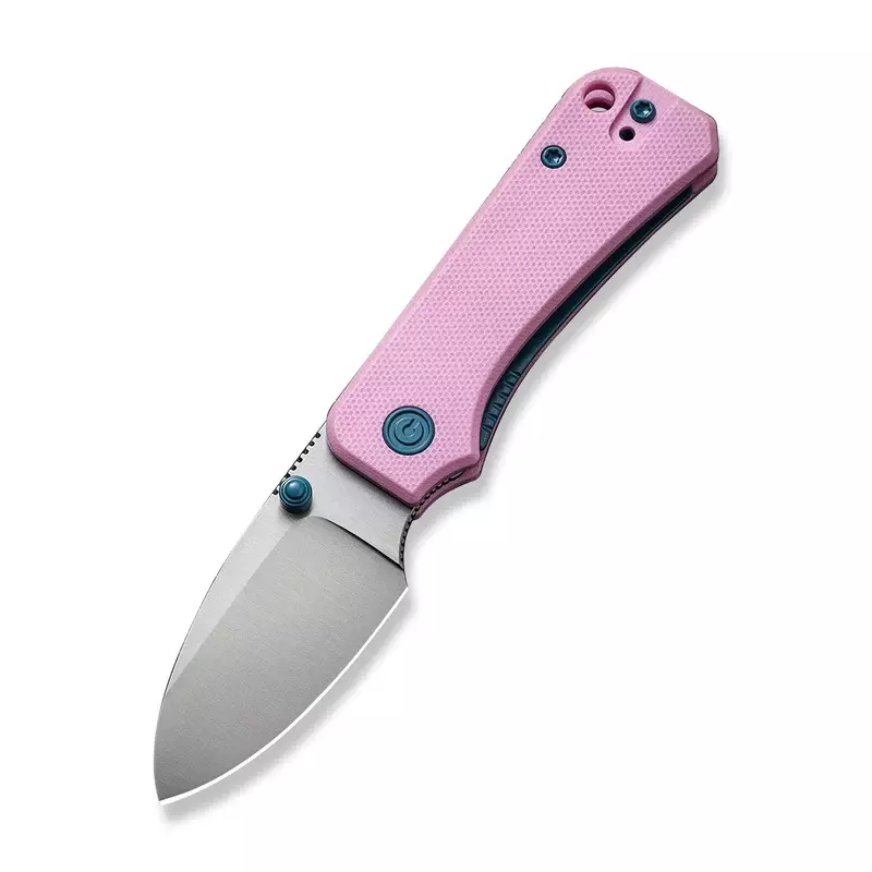 Складной нож Civivi Baby Banter, сталь Nitro-V, рукоять G10, розовый - фото 1