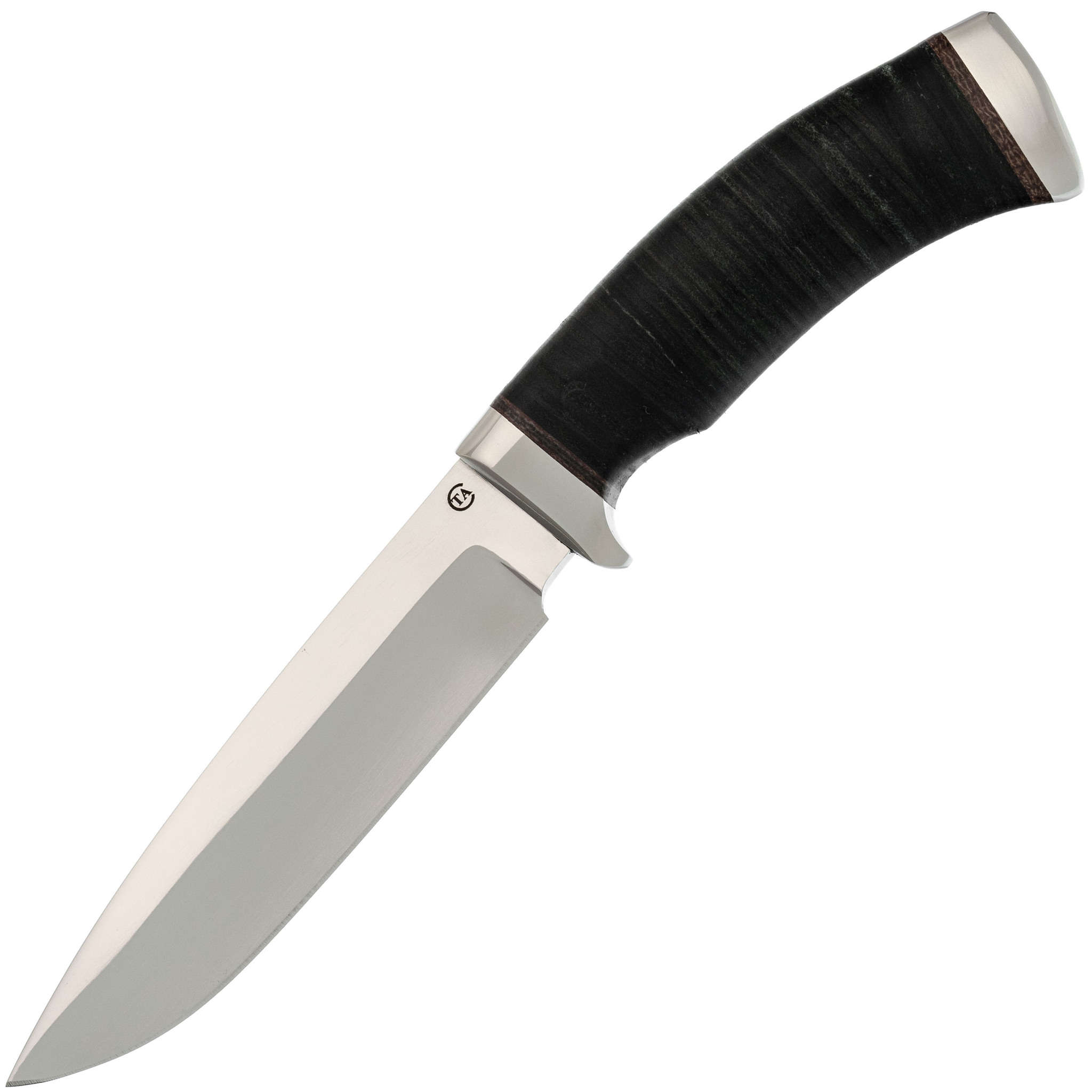 Нож Кубанец, сталь 95х18, кожа кухонный нож шефа универсал сталь 95х18