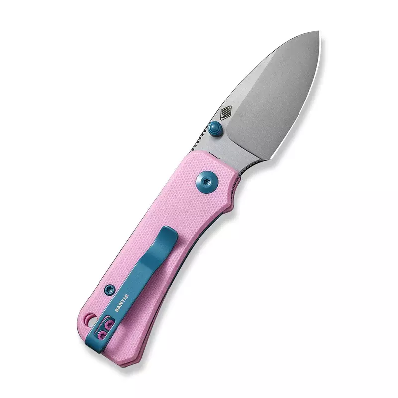 Складной нож Civivi Baby Banter, сталь Nitro-V, рукоять G10, розовый - фото 3