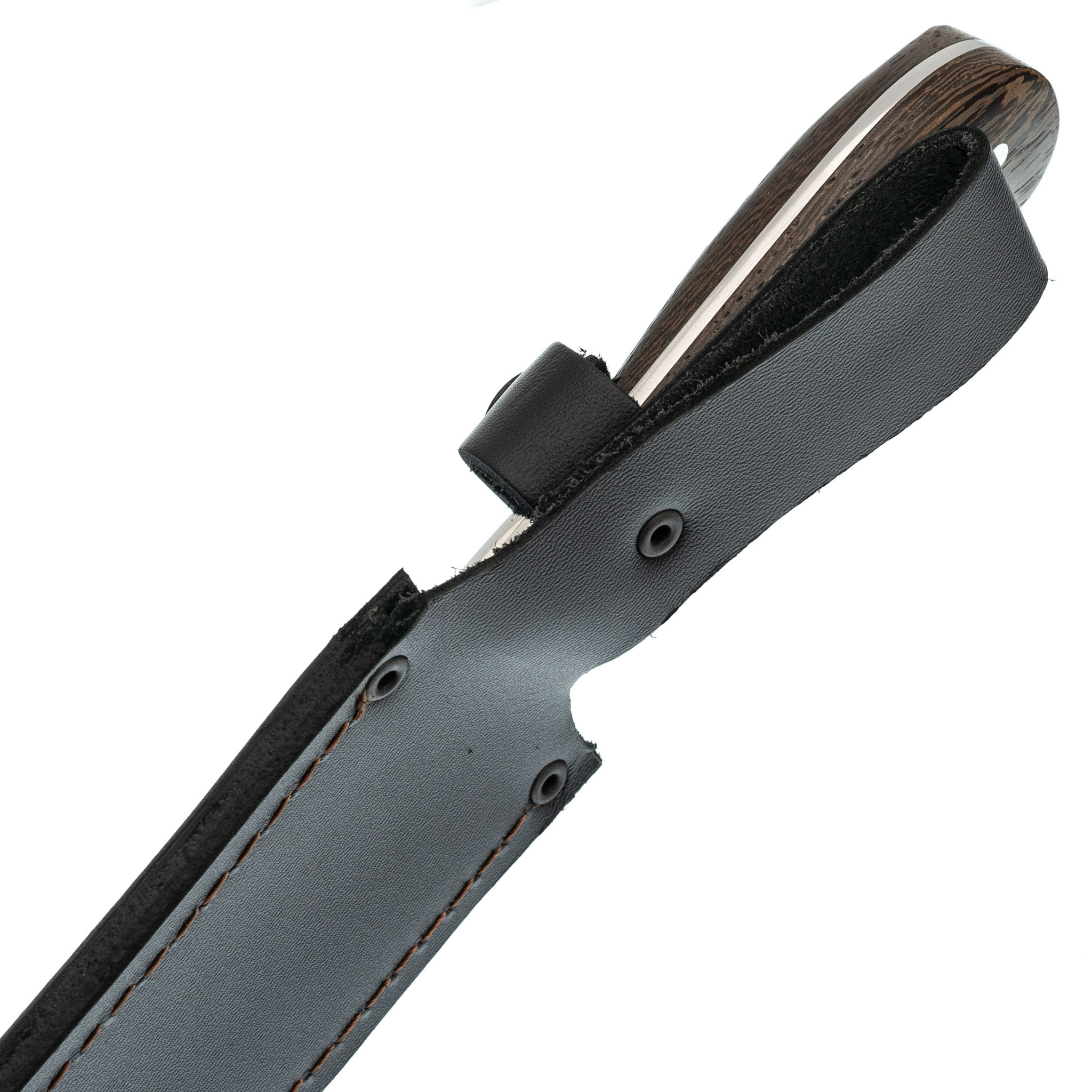 Нож кухонный MT-49 средний, сталь 95х18, венге - фото 9