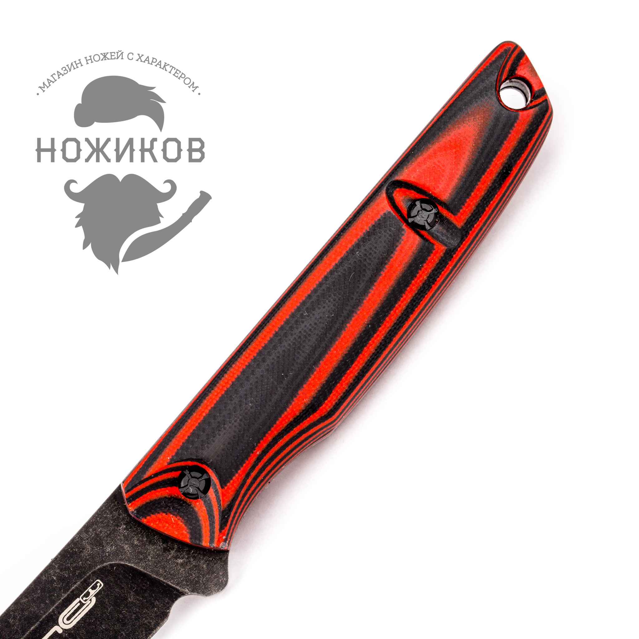 Нож Scar Red Black SW, G10 - фото 2