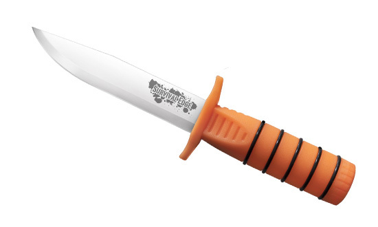 Нож для выживания Cold Steel Survival Edge (Orange) 80PH, сталь 4116, рукоять полипропилен - фото 2