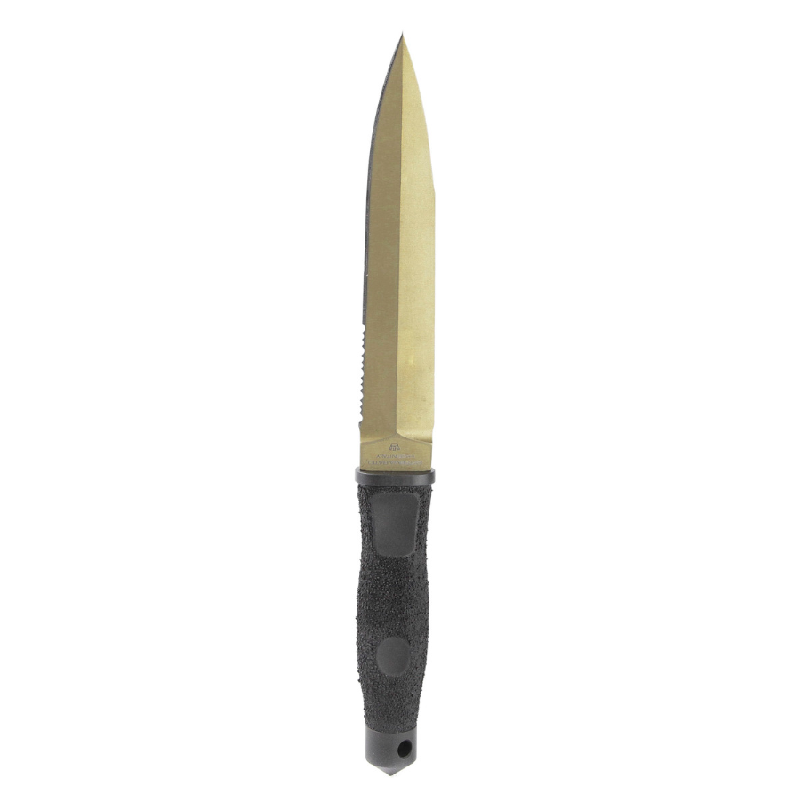 Нож с фиксированным клинком Extrema Ratio Adra Operativo Gold Limited, сталь Bhler N690, рукоять полиамид - фото 5