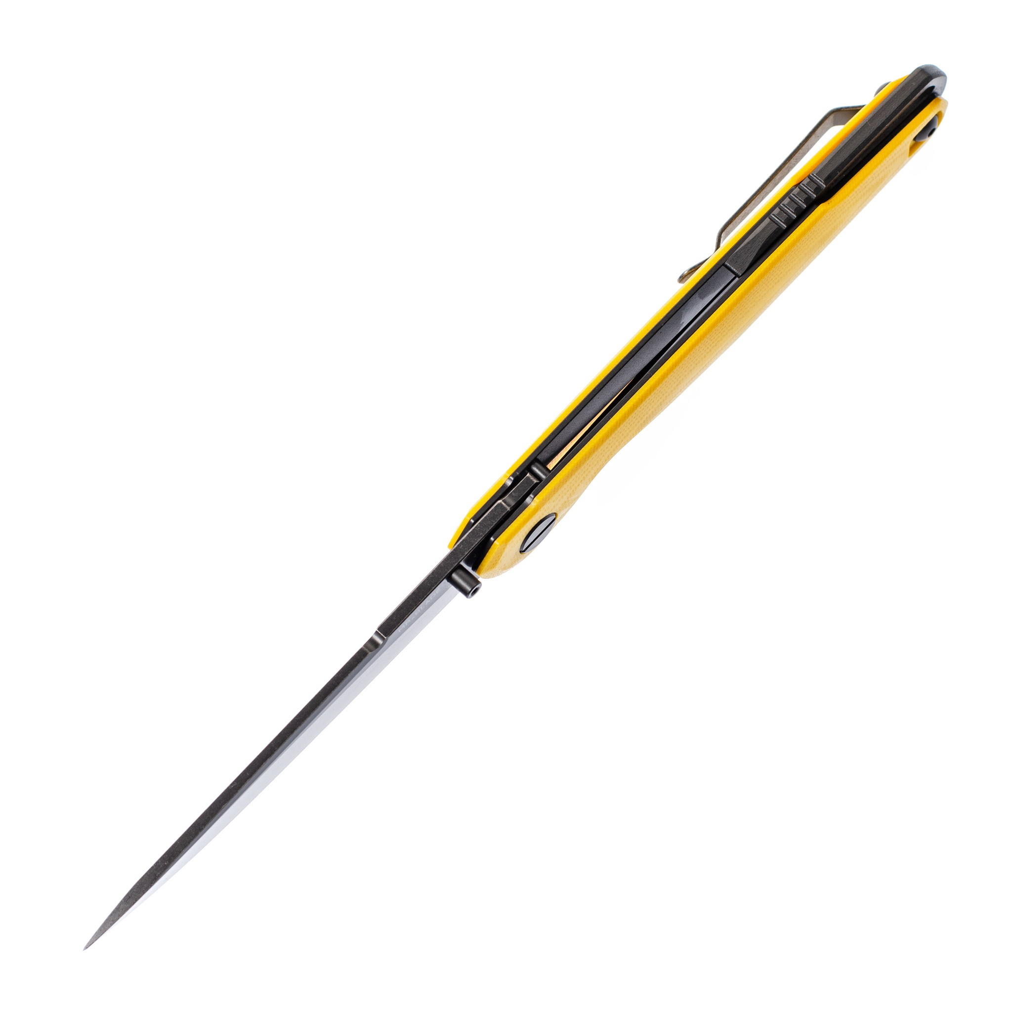 Складной нож Astris Yellow, сталь D2, рукоять G10 - фото 2