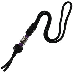 Фото Темляк длинный для ножа с бусиной 