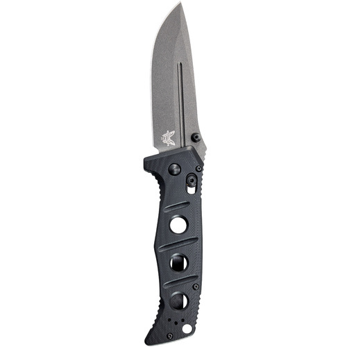 фото Нож складной benchmade adamas 275gy-1, сталь cru-wear, черная рукоять g10