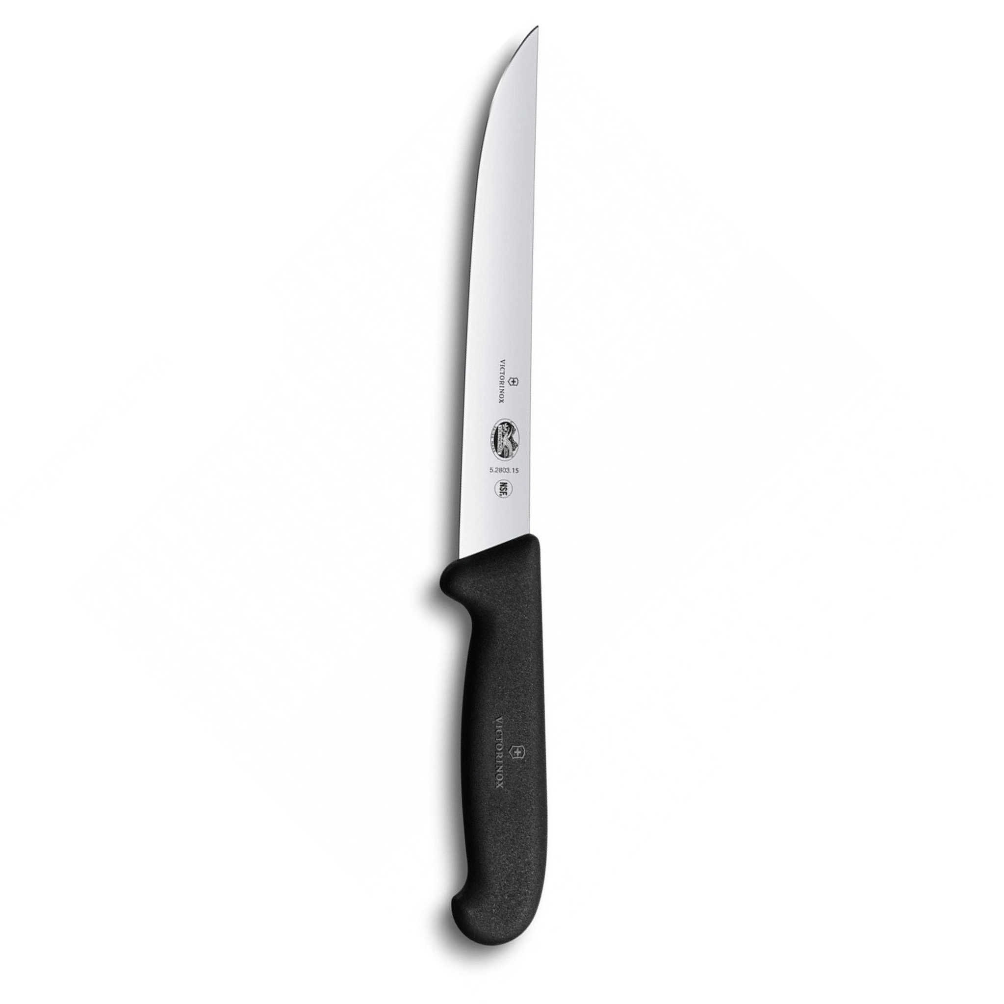 фото Кухонный нож с узким лезвием victorinox, сталь x55crmo14, рукоять термоэластопласт, черный