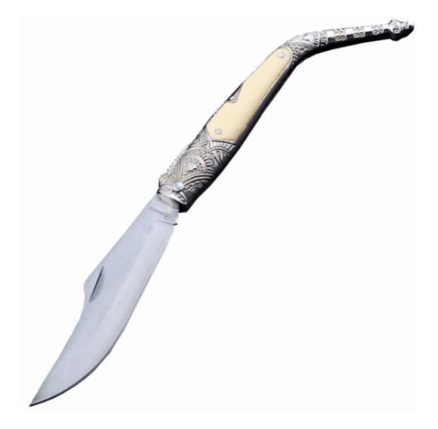 Складной нож Albainox Martinez, нержавеющая сталь, рукоять пластик/сталь