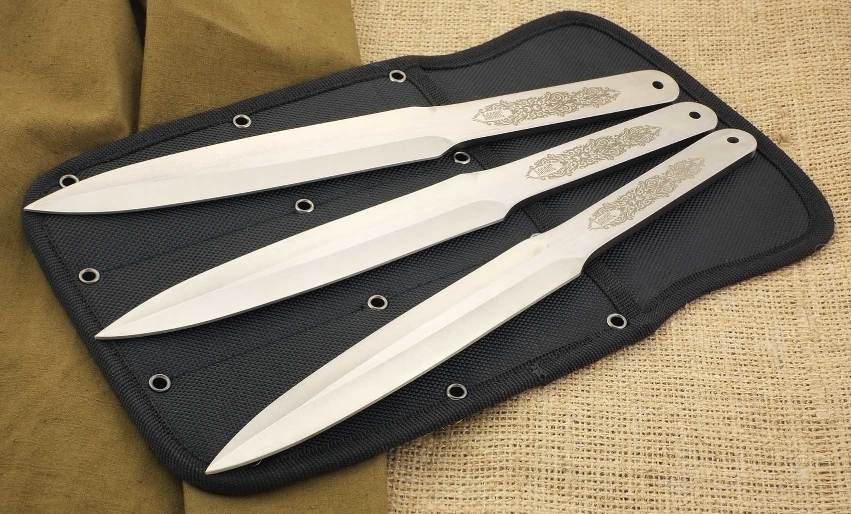 фото Набор из 3 метательных ножей тату, m-133suz ножемир