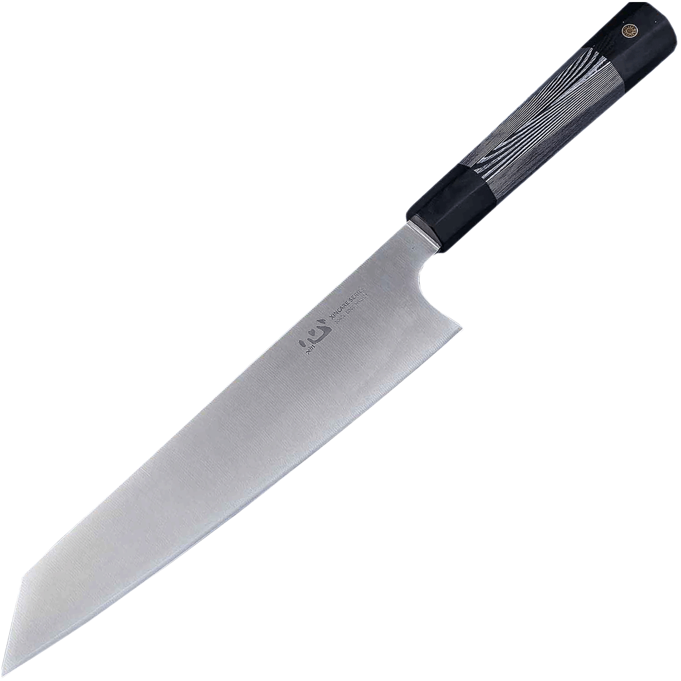 Нож кухонный Xin Cutlery Kritsuke Chef 213мм, сталь 304Cu, рукоять бело-черный G10