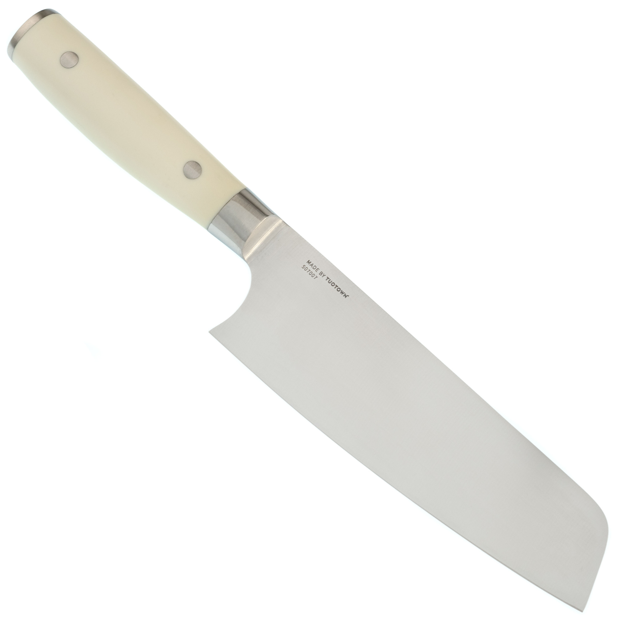 Кухонный нож Накири Tuotown, серия DOLORES, сталь 1.4116 - фото 3