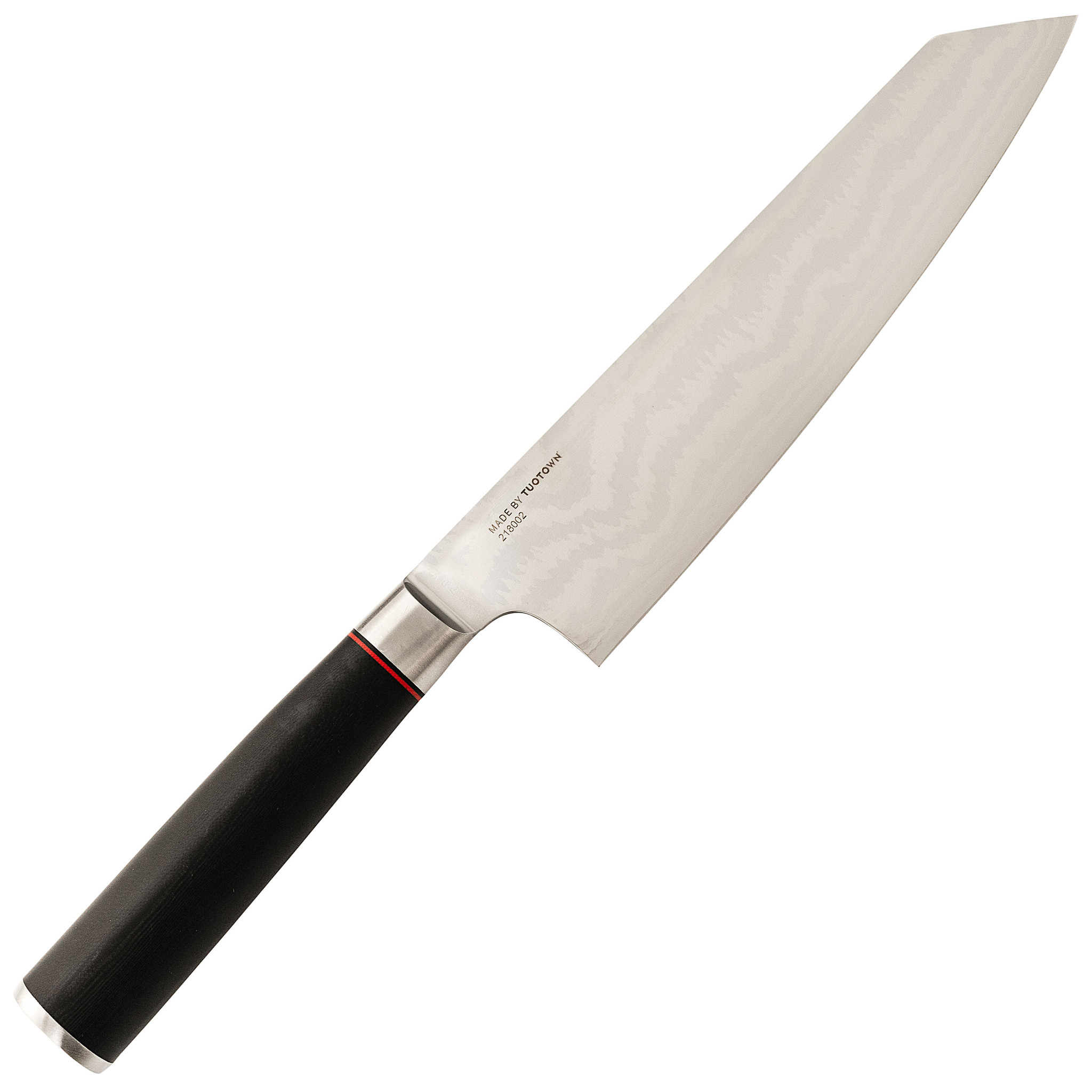 Кухонный нож Kiritsuke Tuotown, сталь VG-10, обкладка damascus, G10 - фото 3