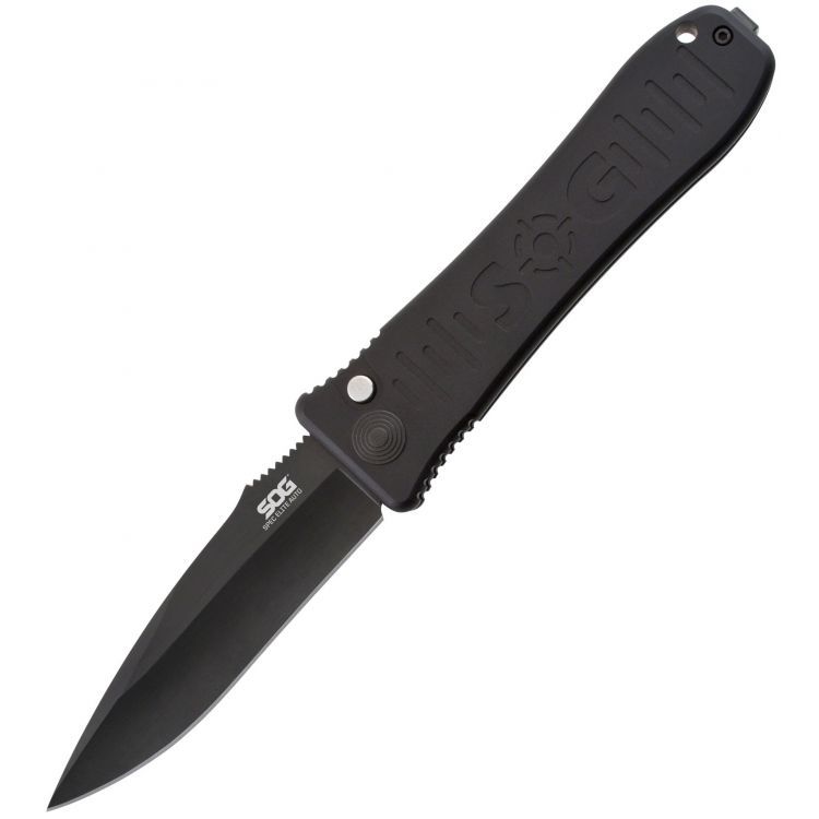 Полуавтоматический складной нож Sog Spec Elite I Black