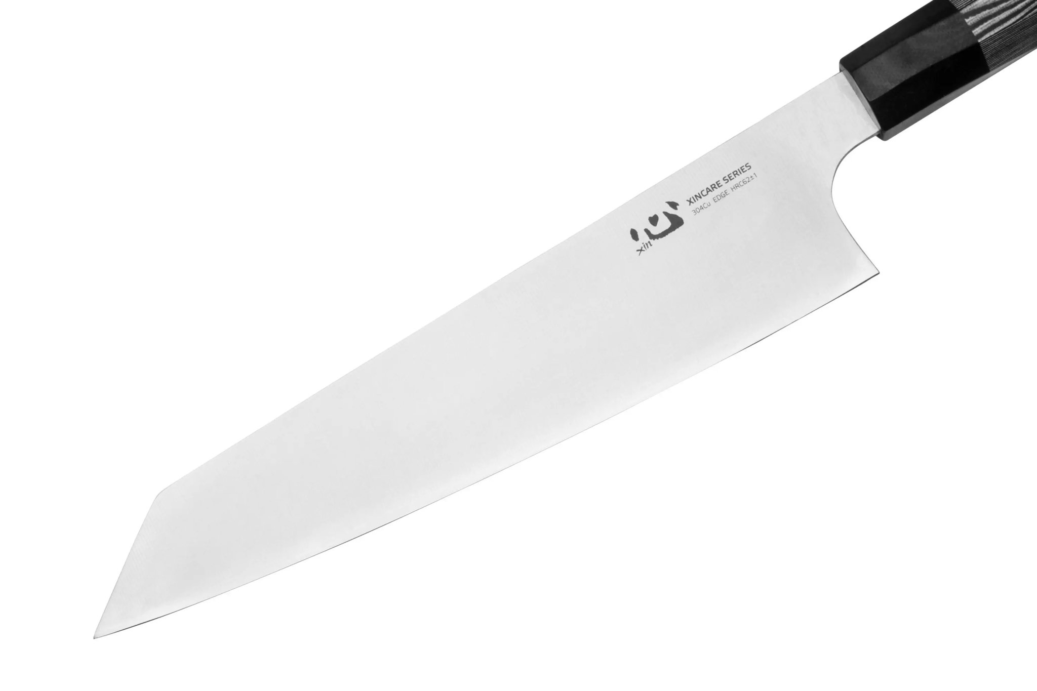 Нож кухонный Xin Cutlery Kritsuke Chef 213мм, сталь 304Cu, рукоять бело-черный G10 - фото 4