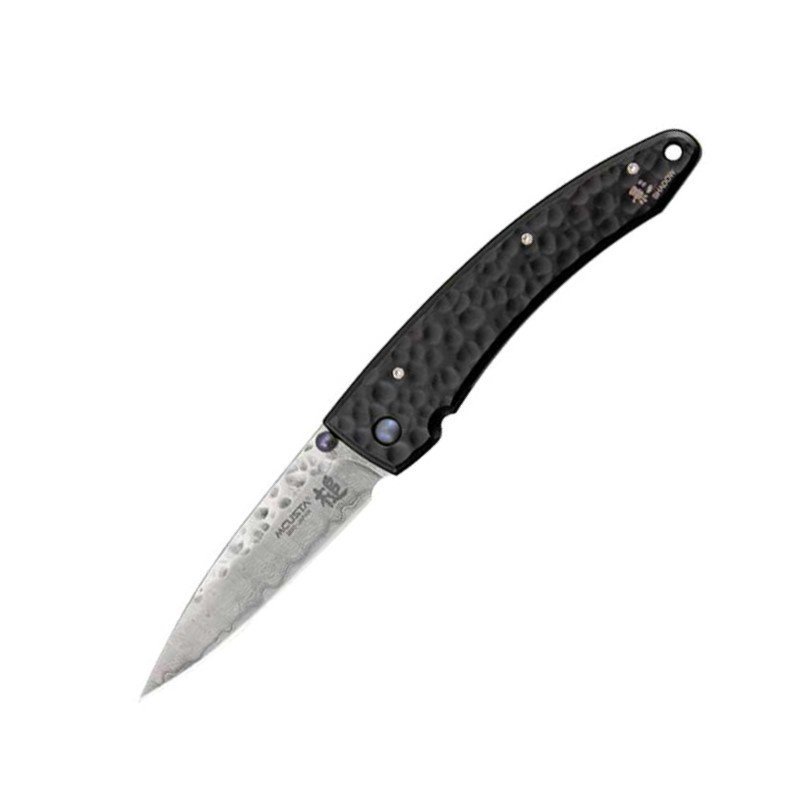Складной нож Mcusta Shadow MC-0114BD, сталь VG-10 в обкладах из дамаска, рукоять 420J2