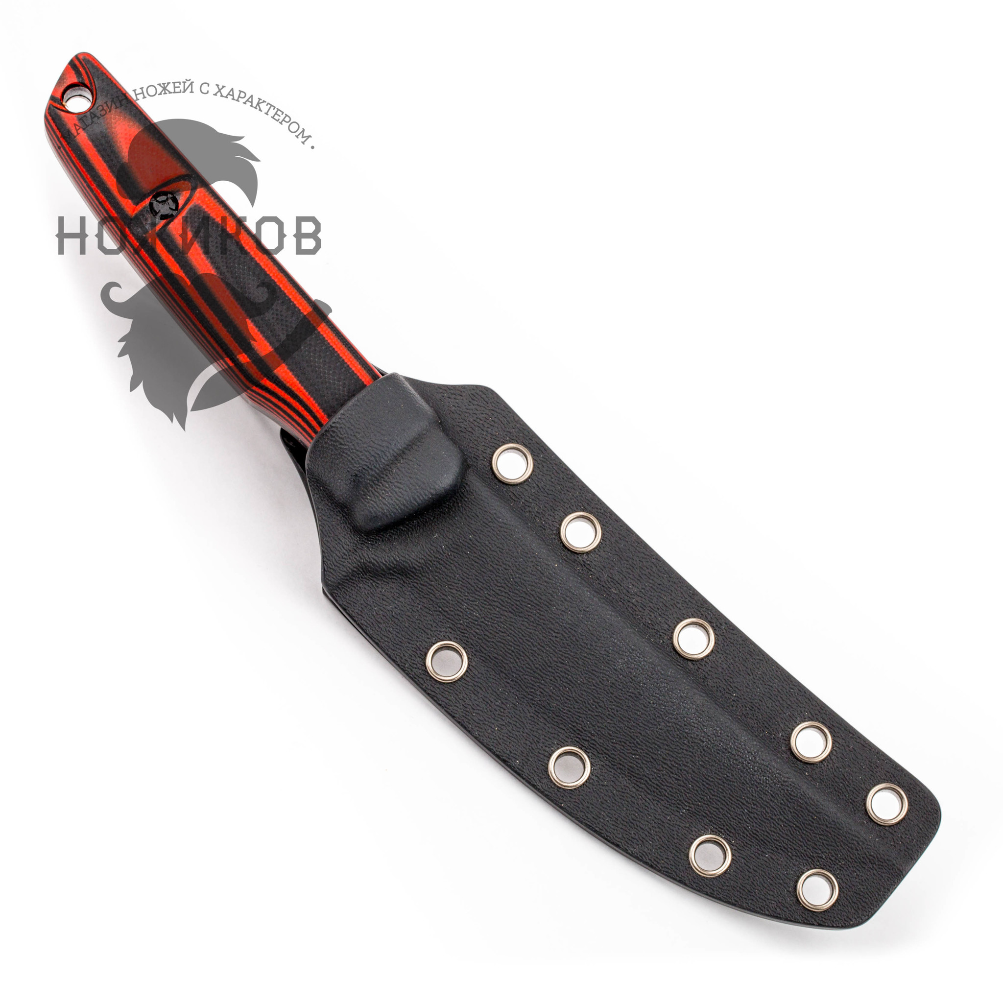 Нож Scar Red Black SW, G10 - фото 6