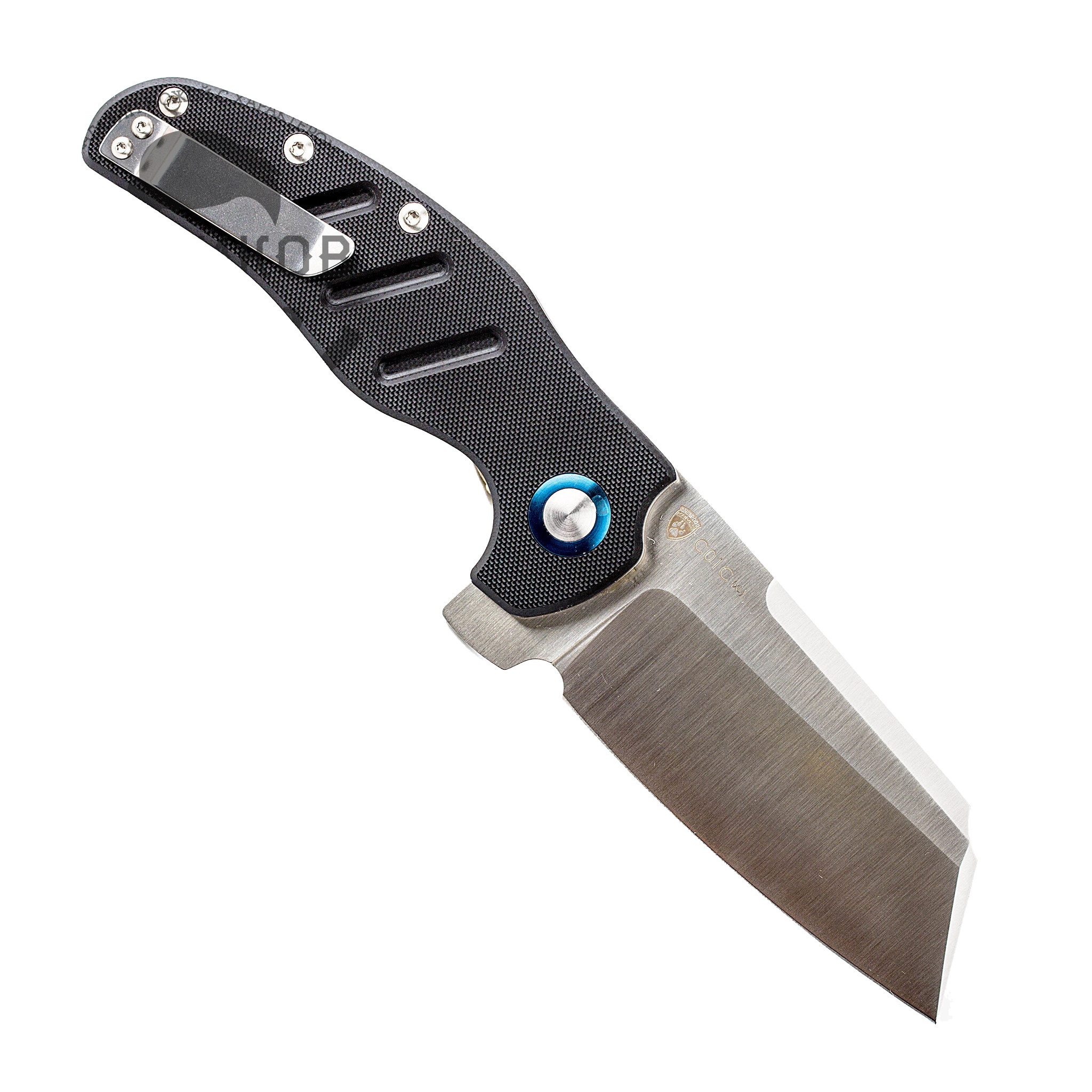 Складной нож Kizer C01C XL, сталь 154CM, рукоять черная G10 - фото 4