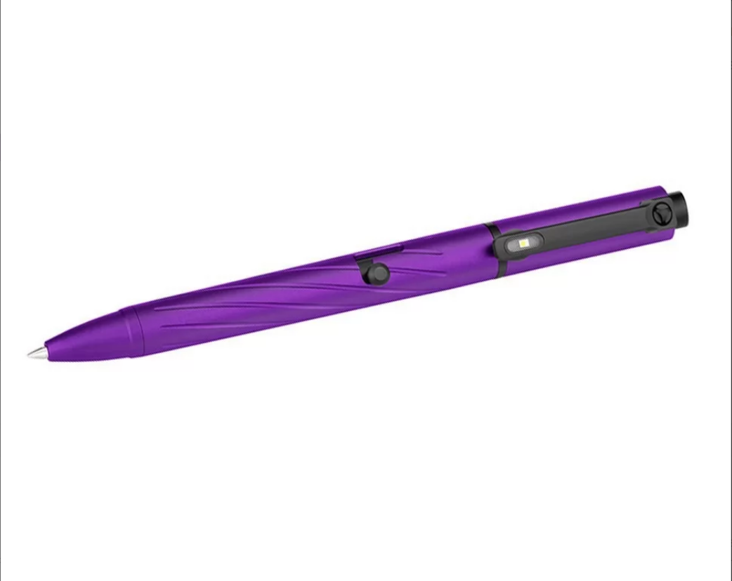 фото Тактическая ручка-фонарь olight o pen pro purple