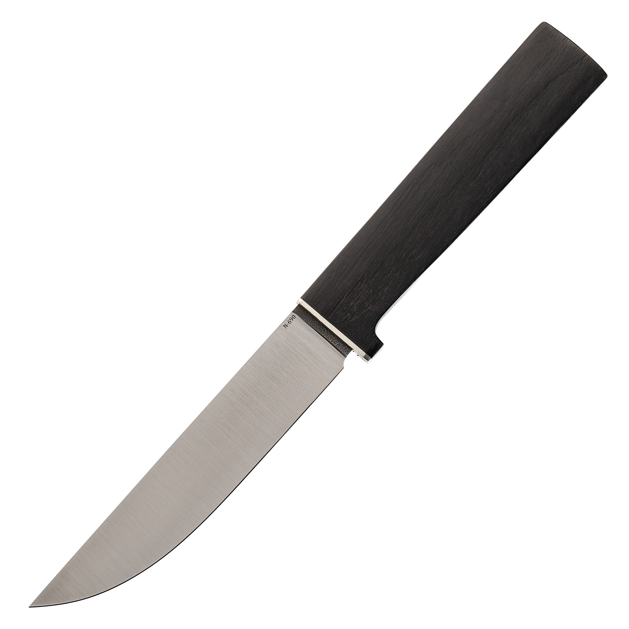 Нож Лиман, сталь N690, черный граб