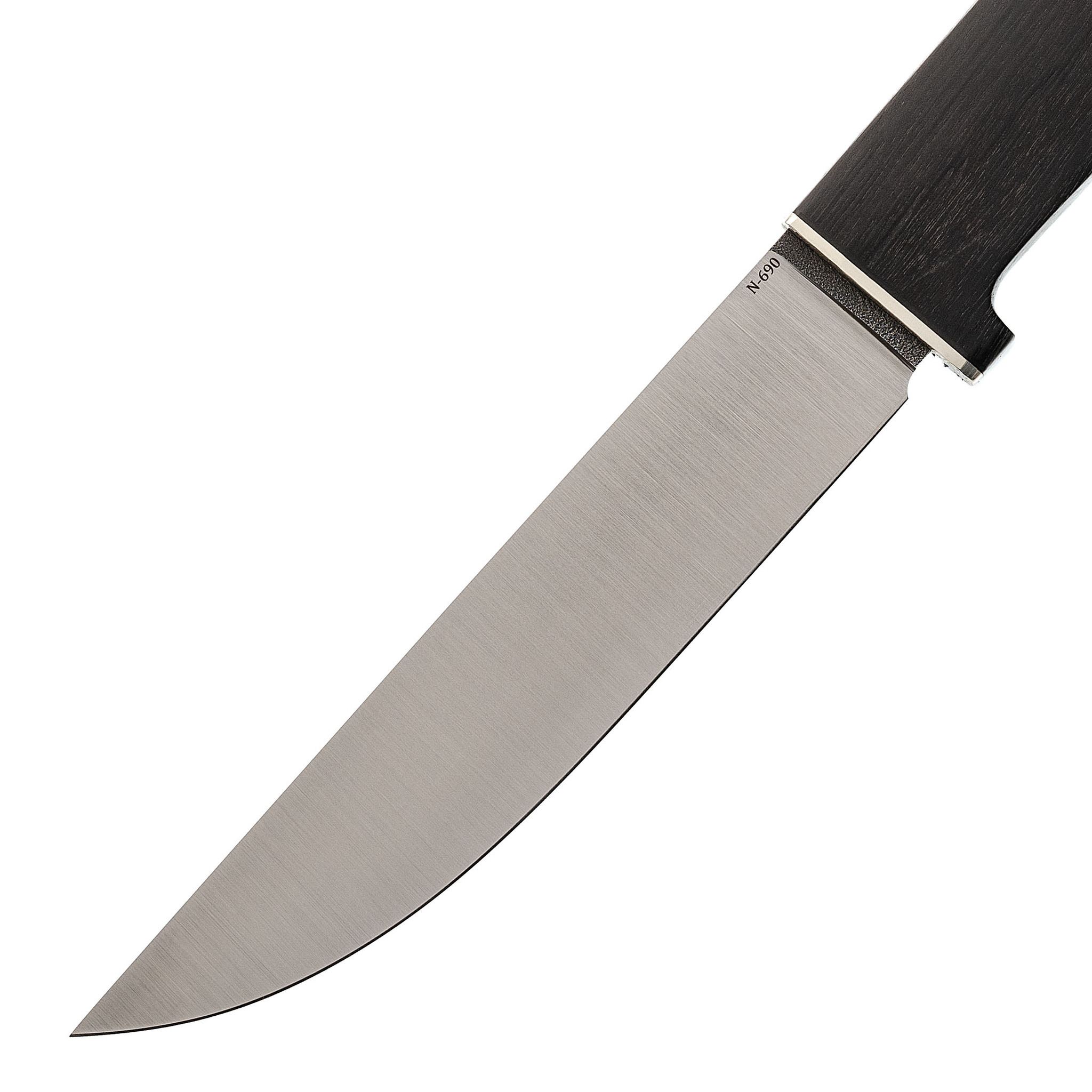 Нож Лиман, сталь N690, черный граб - фото 2