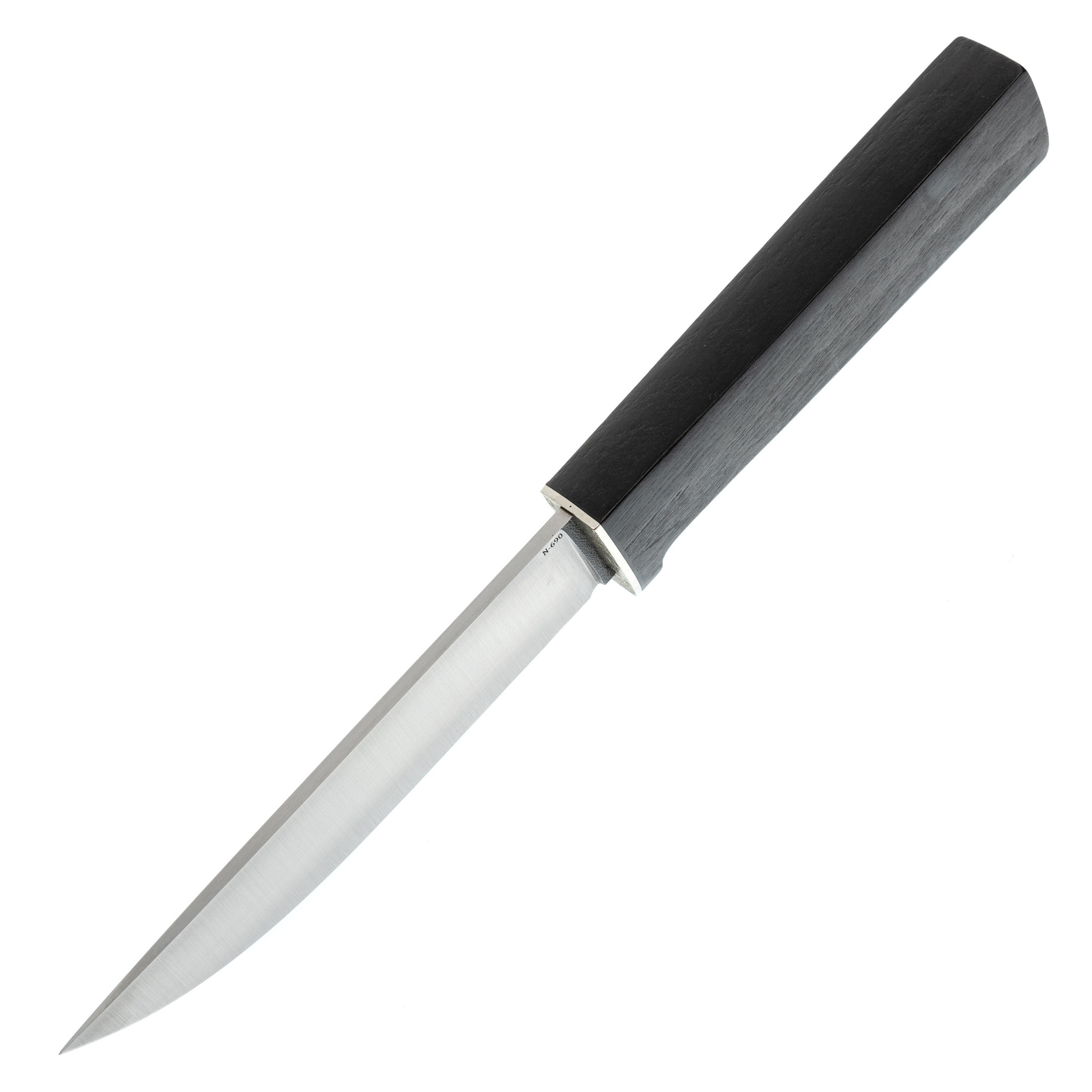 Нож Лиман, сталь N690, черный граб - фото 4