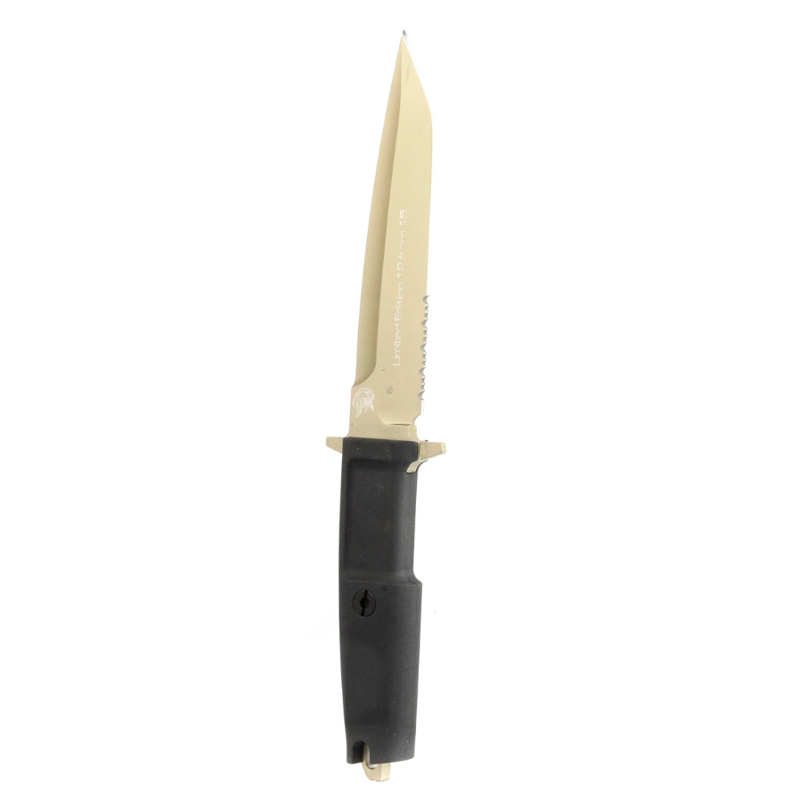 Нож с фиксированным клинком Extrema Ratio Col Moschin Gold Limited, сталь Bhler N690, рукоять пластик - фото 4