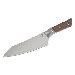 Фото Нож кухонный Шеф Microtech Chef's Knife, сталь M390MK, рукоять G10, бежевый