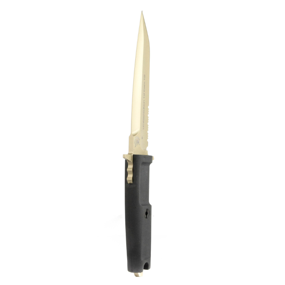 Нож с фиксированным клинком Extrema Ratio Col Moschin Gold Limited, сталь Bhler N690, рукоять пластик - фото 6