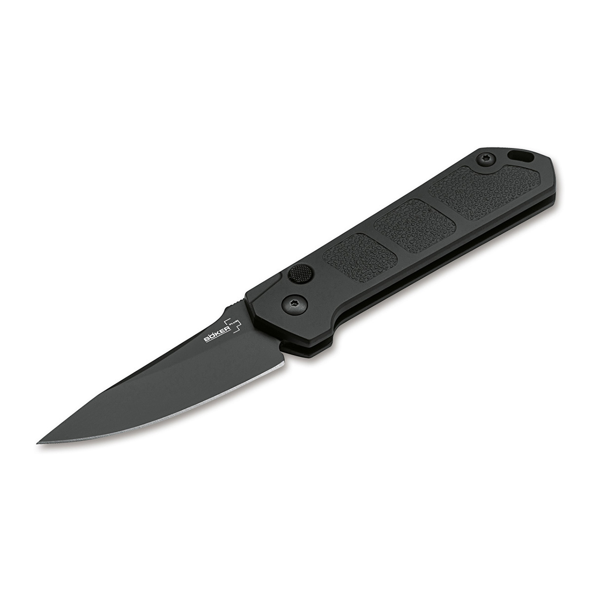 Нож автоматический складной Boker Kihon auto black, сталь AUS8, рукоять алюминий складной упор противооткатный lokhen