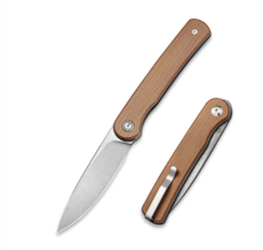 Фото Складной нож CIVIVI Stylum, Brown Micarta