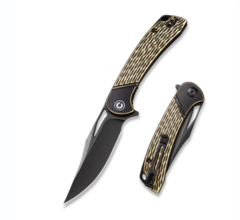 Фото Складной нож CIVIVI Dogma, сталь D2, рукоять латунь