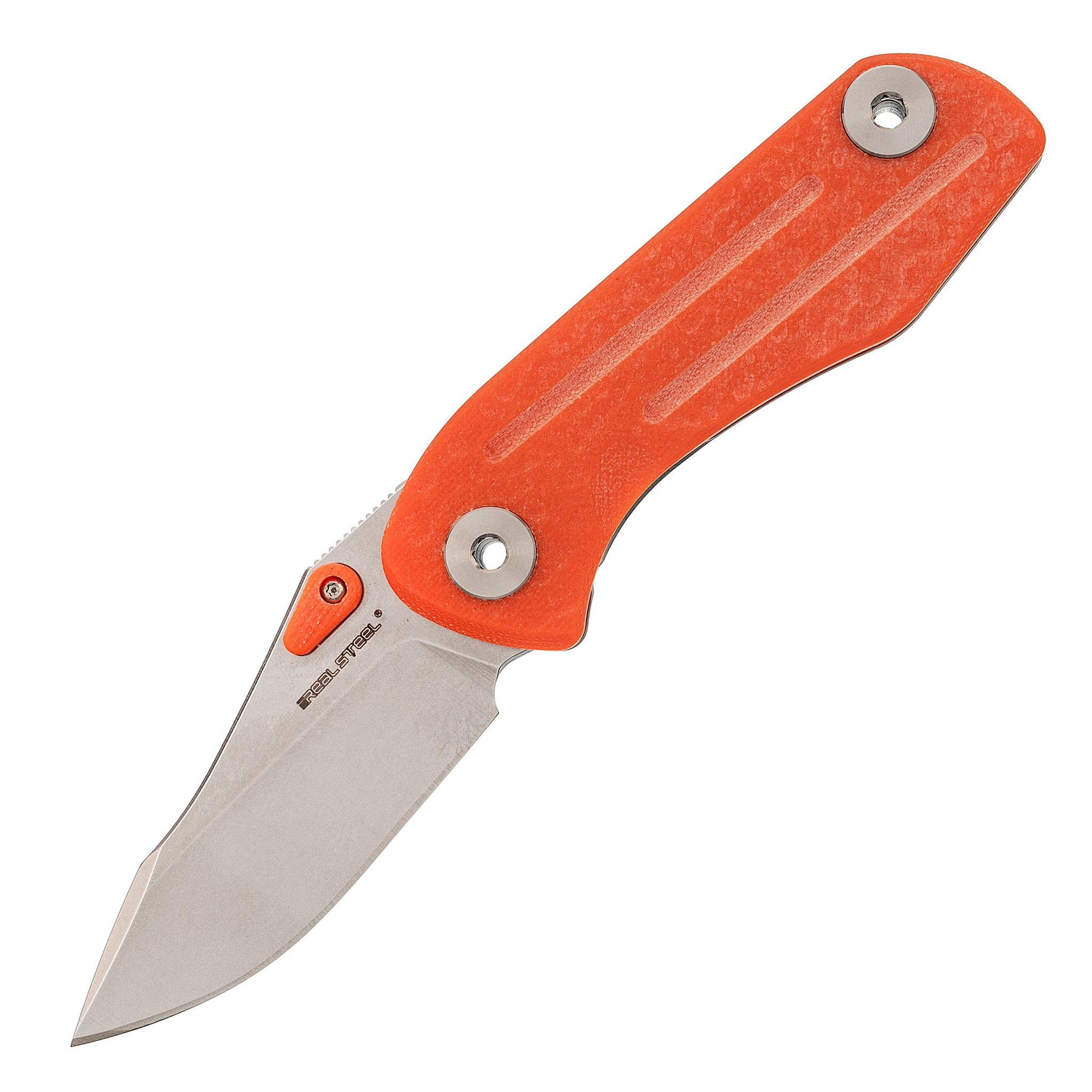 Складной нож Precision 3001 RealSteel, сталь 14C28N, рукоять Orange G10