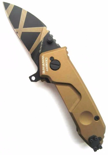 Складной нож Extrema Ratio MF0 Desert Warfare, сталь N690, рукоять алюминий