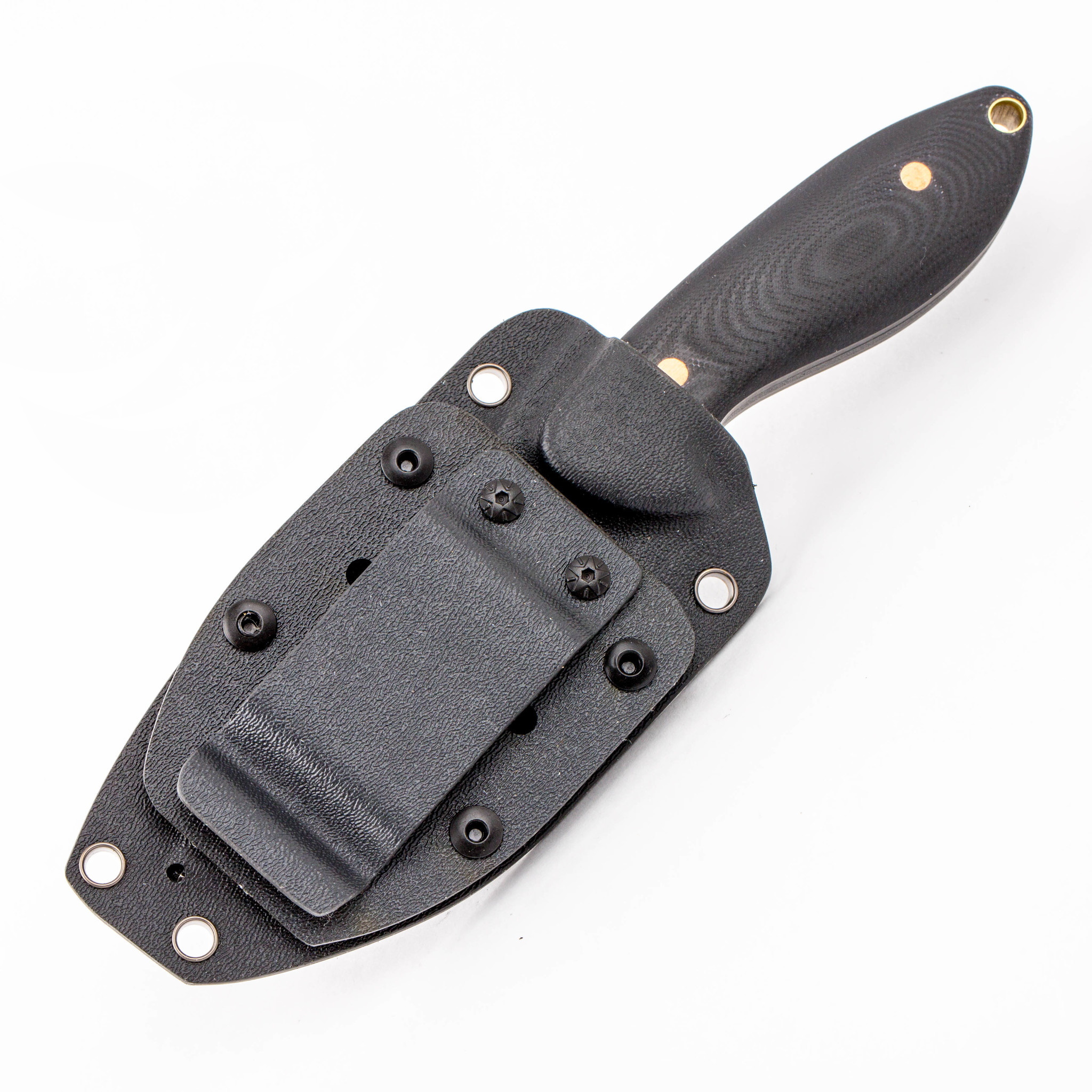 Нож Kizer Sequoia Black, сталь 1095 Carbon Steel, рукоять G10 - фото 5