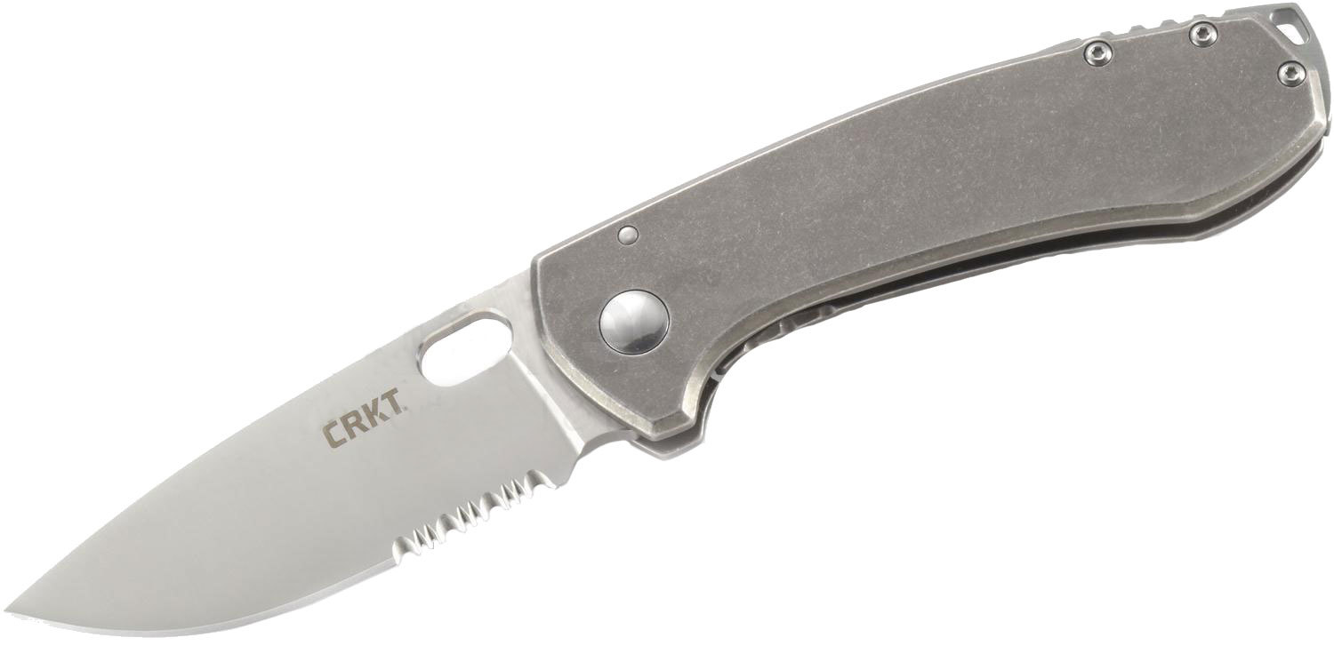 

Складной нож CRKT Amicus® with Triple Point™ Serrations, сталь 8Cr13MoV, рукоять нержавеющая сталь