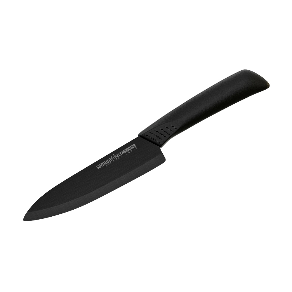 Нож кухонный Samura Eco Шеф 145 мм, черный