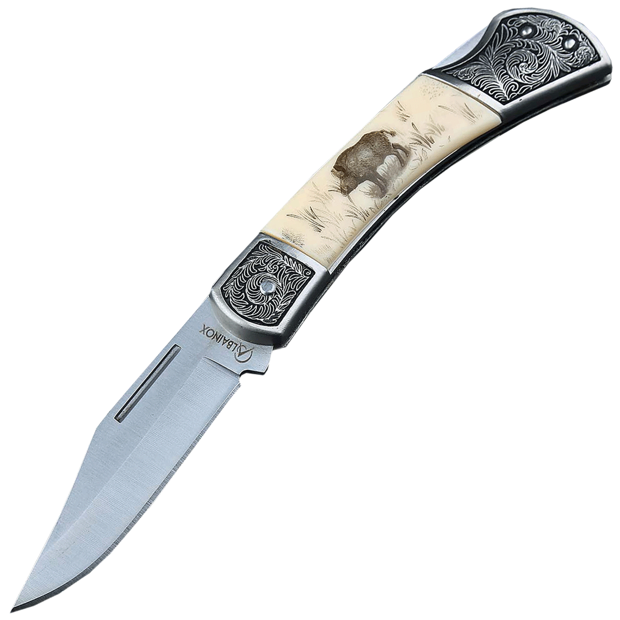 Складной нож Jabali Martinez, сталь 3Cr13MoV, рукоять пластик - фото 1