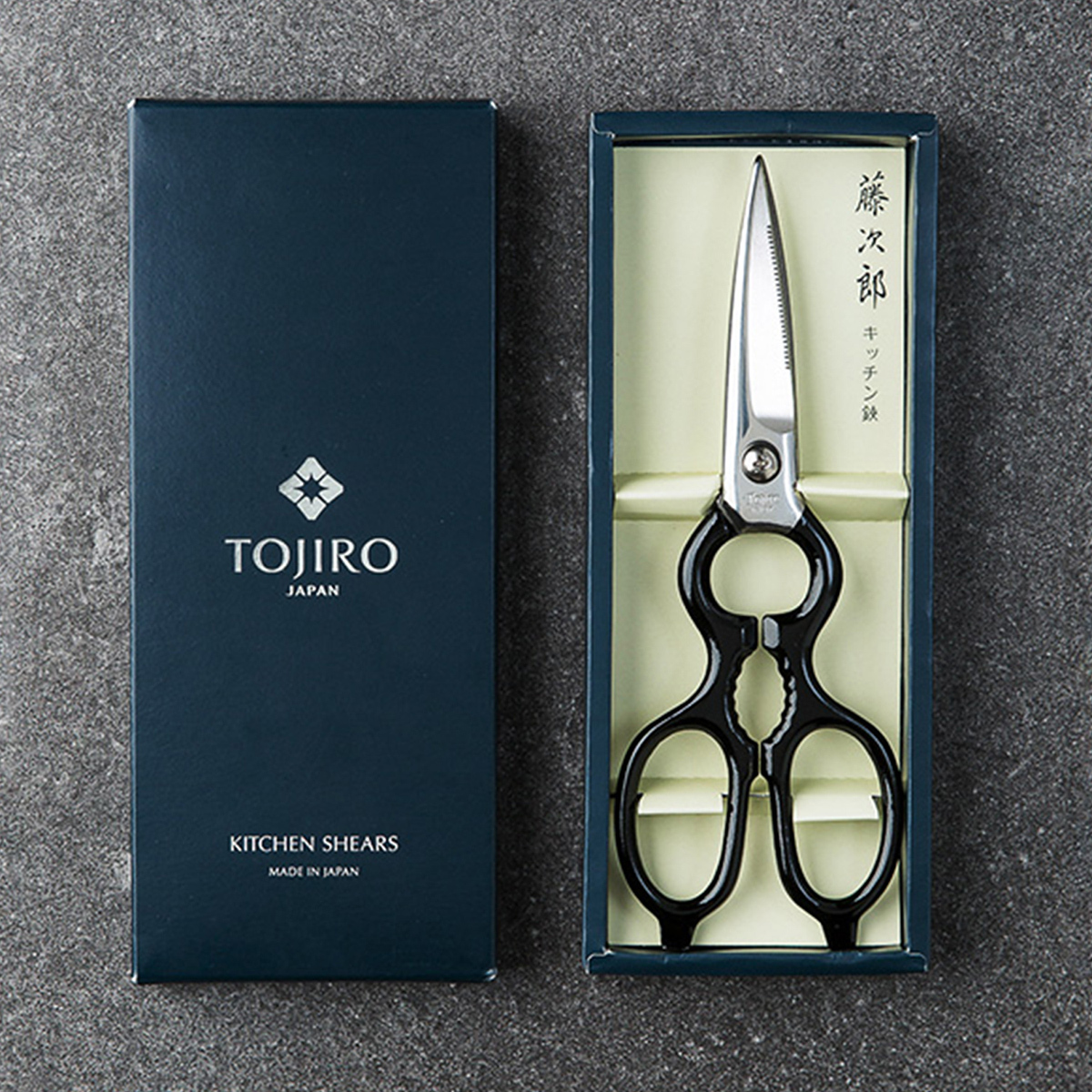  ножницы, Tojiro, FG-3500, сталь Sus420J2, чёрный (Арт. FG-3500 .