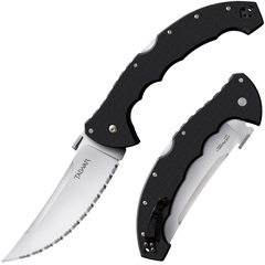 Фото Нож складной Cold Steel Talwar 5.5'' Serrated, сталь CPM-S35VN, рукоять G10, черный