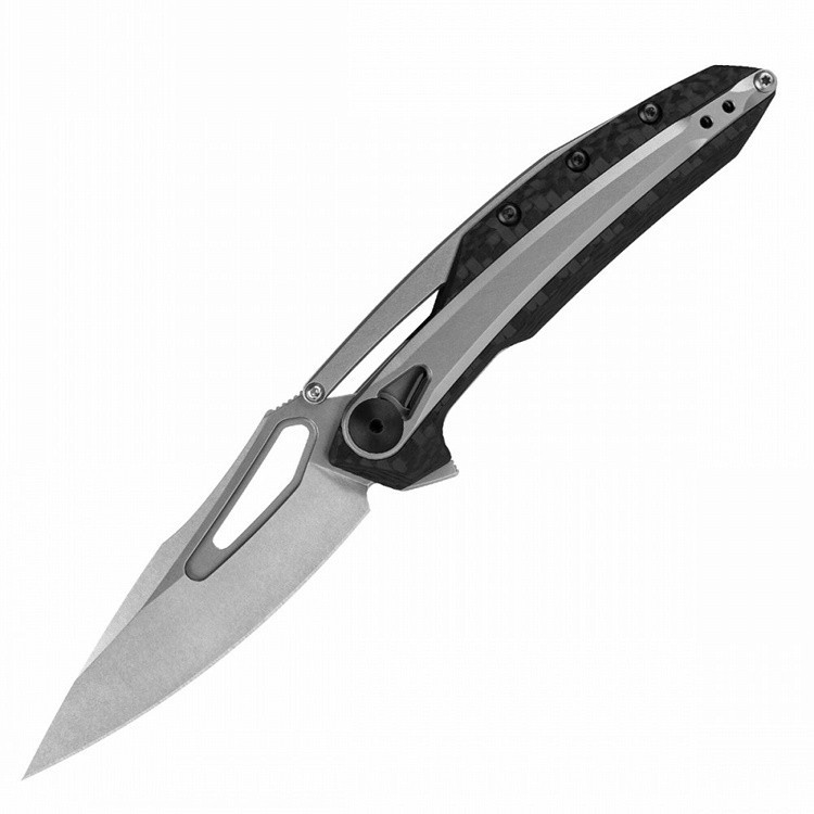 Складной нож Zero Tolerance 0990, сталь CPM-20CV, рукоять carbon fiber
