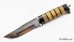 Фото Нож Рысь орех Х12МФ, Кизляр