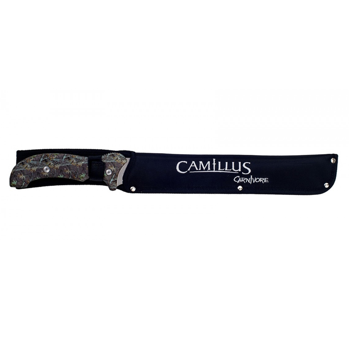 Мачете Camillus Carnivore Z, сталь 440А, рукоять термопластик GRN, камуфляж от Ножиков