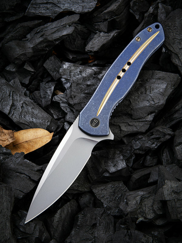 Складной нож WE Knife Kitefin Blue, CPM S35VN от Ножиков