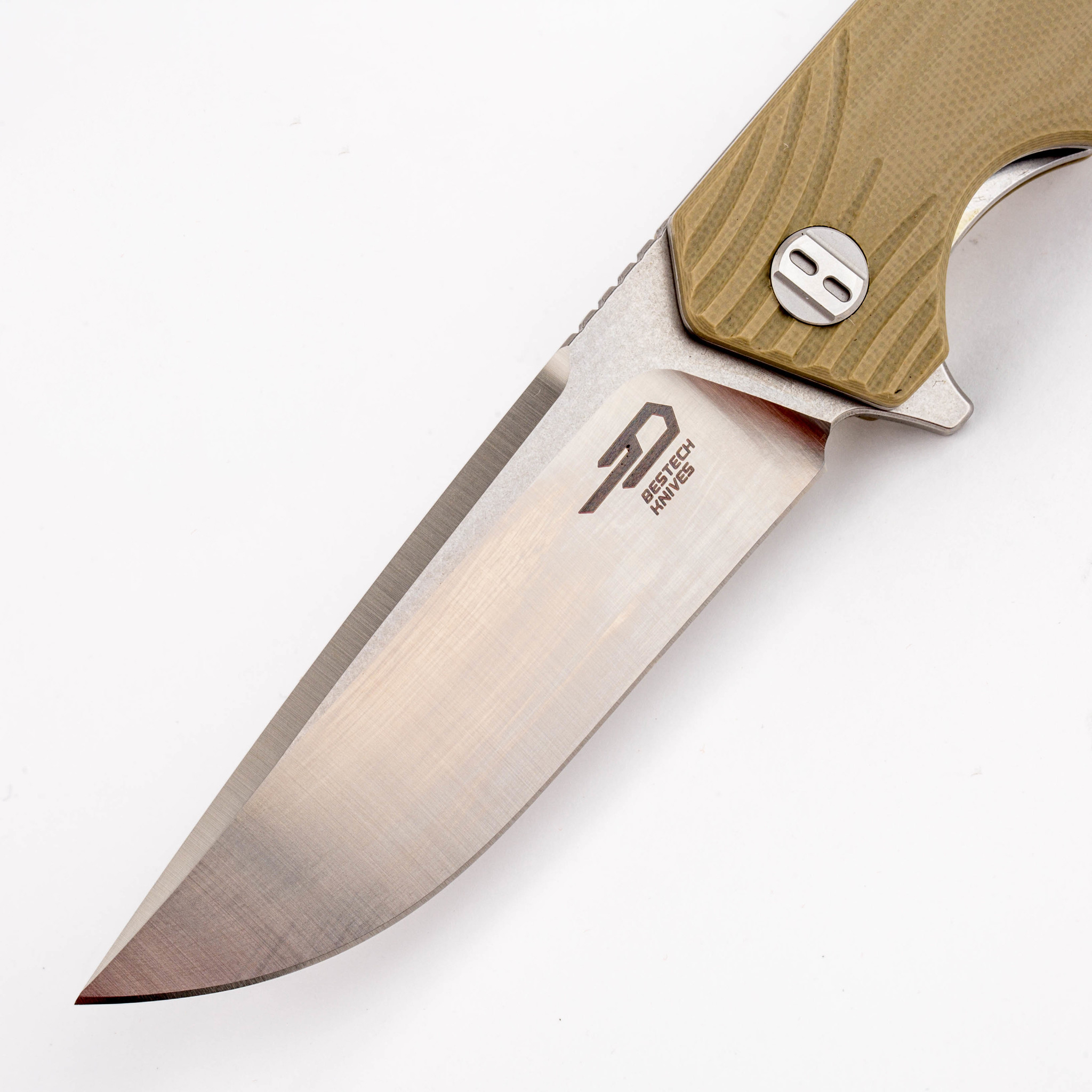 фото Складной нож bestech lion, d2, песочный bestech knives