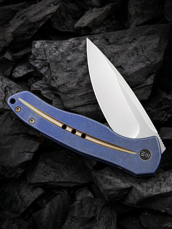 Складной нож WE Knife Kitefin Blue, CPM S35VN от Ножиков