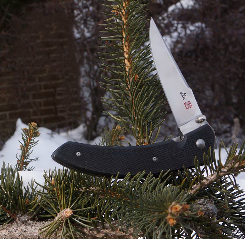 Нож складной Al Mar Shrike Kirk Rexroat Design, сталь VG-10, рукоять стеклотекстолит G-10 от Ножиков