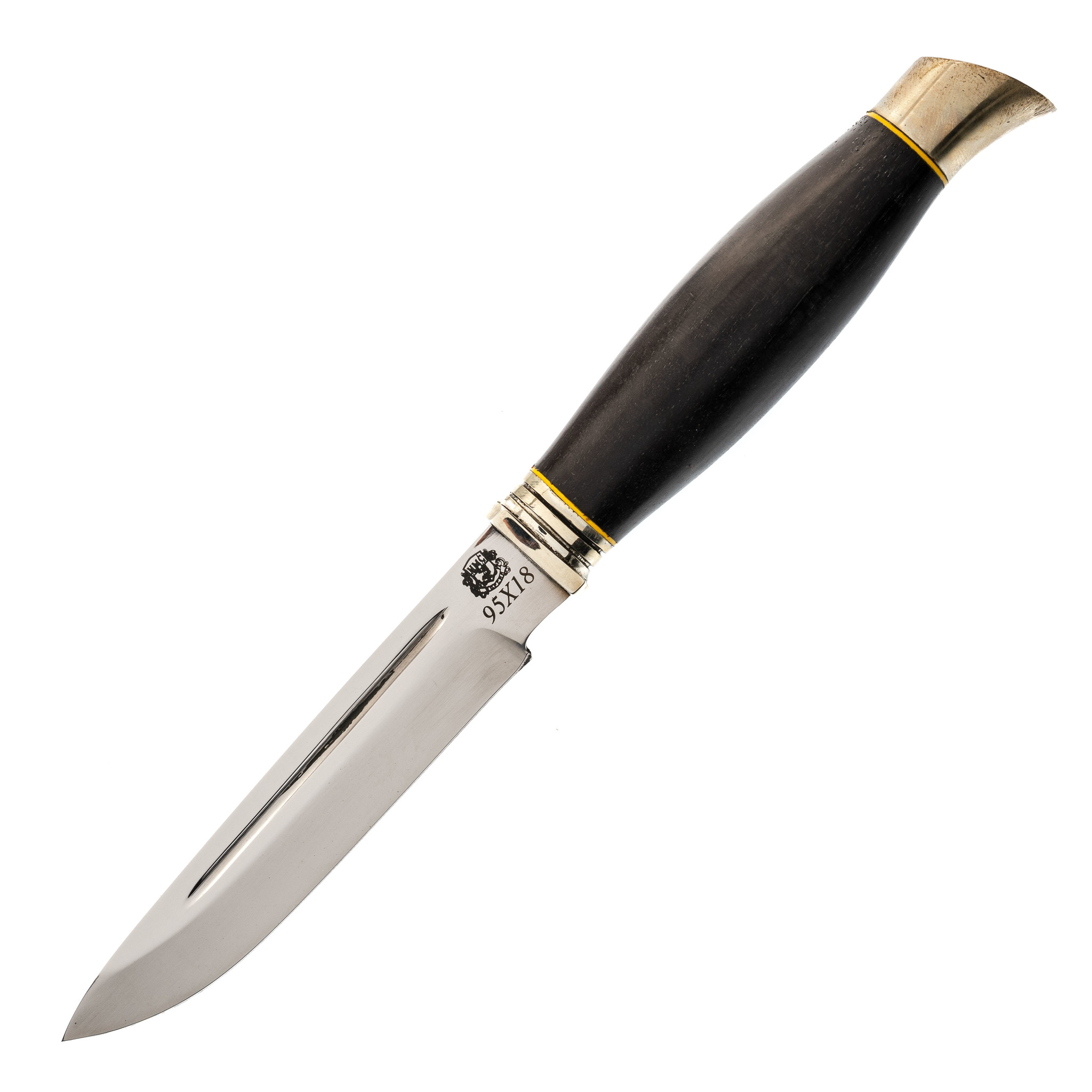 Нож Финка-2, сталь 95х18, рукоять граб